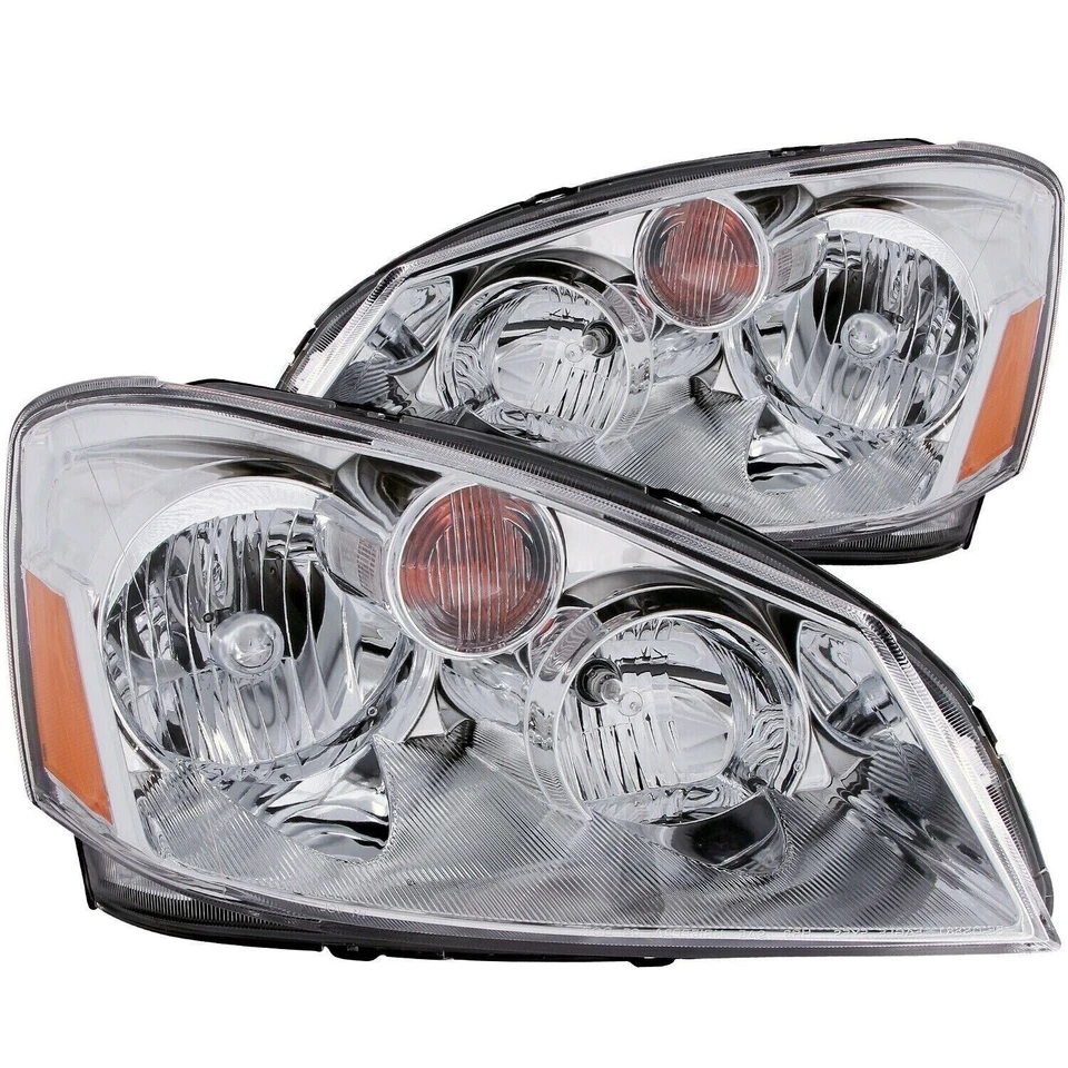 Juego de faros de cristal Anzo USA 121294 para Nissan Altima 2005-2006 Foto 1 de 1