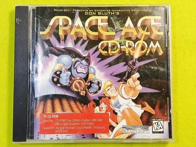 Don Bluth's SPACE ACE PC CD-ROM ReadySoft Complete With Manual & Mint Disc Win95 - Image 1 of 4