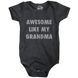 Impresionante Body Bebé Como Mi Abuela Divertido Sarcástico Abuela Amantes Gráfico - Imagen 1 de 7