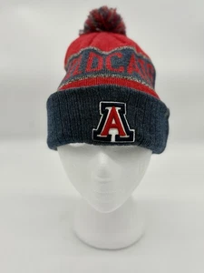 Arizona Wildcats NCAA Top of the World Beanie Hat Cap Red Gray - Picture 1 of 7