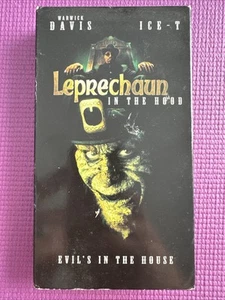 Leprechaun In The Hood VHS 2000 Warwick Davis Ice-T Vintage Horror - Picture 1 of 4