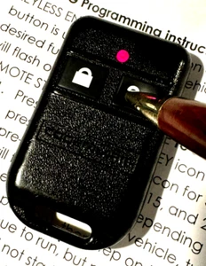 CODE ALARM KEYLESS CAR STARTER Remote GOH-MM6-101890 CRCX3 ELVATKC KEY FOB ENTRY - Picture 1 of 7