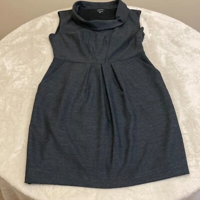 Vestido vaquero Nine West gris sin mangas elástico para mujer talla 10 Foto 1 de 4