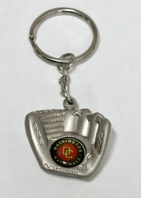Washington Dc Nationals Keychain Glove   Baseball - Image 1 of 4