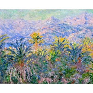 Claude Monet, Palm Trees at Bordighera, 1884, Pearl Photo Paper, 11" x 14" - Picture 1 of 10