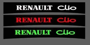 Renault Clio Sunstrip Graphics Windshield Banner Decal - Picture 1 of 4