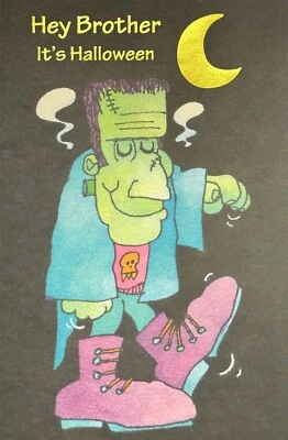 Fun HALLOWEEN Card FOR BROTHER, Creep Screech Scream by Popular Greetings + ✉ - Image 1 of 4