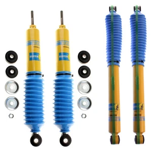 Bilstein 4600 Front & Rear Monotube Gas Shocks for 80-96 Ford F-150 4WD Set of 4 - Picture 1 of 7