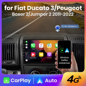 Radio Coche 6G+128GB Android 13 CarPlay DAB+GPS Navi para Fiat Ducato 2011-2022 4G - Imagen 1 de 19