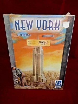 NEW YORK Board Game Special Edition Alhambra Dirk Henn Queen Games NEW Sealed - Image 1 of 2