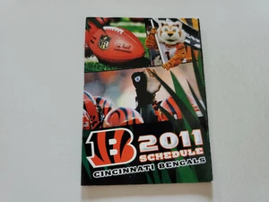 RS20 Cincinnati Bengals 2011 NFL Fútbol Calendario de Bolsillo - Miller Lite - Imagen 1 de 2