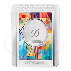 S.T. Dupont Graff'ty Multicolored Cigar Cutter with Stand, 003444 - Picture 1 of 3