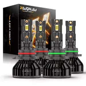 4x For Hyundai Sonata 1996-1998 LED Headlight High Low Beam Combo Kit Bulbs - Imagen 1 de 16