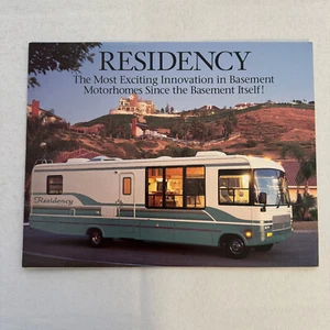 Thor Residency Wohnmobil Camper Wohnmobil Verkaufsprospekt Katalog Oldtimer Werbung - Bild 1 von 9