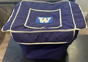 Vintage NCAA Washington Huskies Sports Insulated Tailgating Cooler Bag XL - Picture 1 of 7