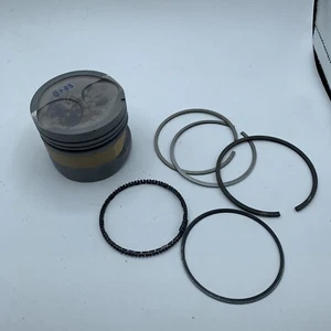 PISTONE ORIGINALE CON FASCE ELASTICHE SEZIONE B OPEL MANTA KADETT CORSA ASCONA - Picture 1 of 8