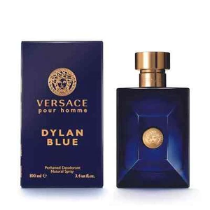 Versace Pour Homme Dylan Blue for Men 3.4 Oz Perfumed Deodorant Spray Sealed Box - Picture 1 of 1