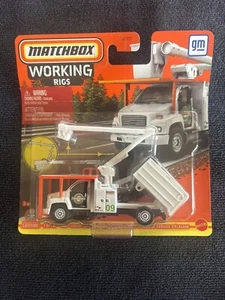 Matchbox Working Rigs GMC C8500 Top kick Tree Trimming Truck 16/16 Sealed - Picture 1 of 4