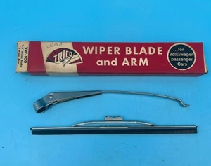 Vintage- Trico VW-100 Wiper Blade w/ 1 Wiper Arm 1-9” VW Beetle 60-66 - Picture 1 of 6