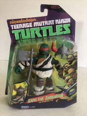 RAPH THE BARBARIAN 2014 Teenage Mutant Ninja Turtles Cave Man Raphael TMNT Dino Foto 1 de 4