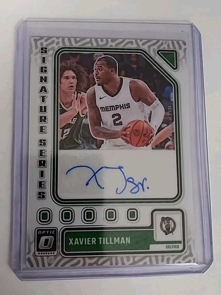 Xavier Tillman 2023-24 Panini Donruss Optic Signature Series Auto - Image 1 of 2