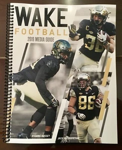 Brand New 2019 WAKE FOREST DEMON DECONS Football Media Guide ACC Media Day - Picture 1 of 1