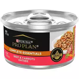 Purina Pro Plan Complete Essentials, Salmon Rice, Wet Cat Food, 3 oz Cans, 24 Pa - Picture 1 of 7