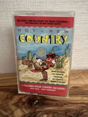hot new country a columbia house exclusive cassette Rare Factory Sealed - Image 1 of 3