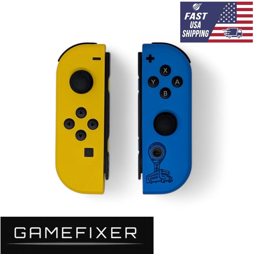 Nintendo Switch Joy Con Limited Edition Fortnite Wildcat L/R New without Box