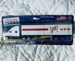HEB Texas Thread Semi CT01 JUN20 with Roof Cap die cast toy model semi truck NIP - Picture 1 of 6