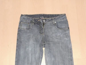Mädchen Jeans grau gerade Beine robust Gr. 158 - Bild 1 von 4