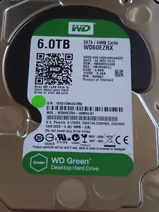WD60EZRX-00MVLB1 DCM: HBNNHVJAAB 02 NOV 2014 Western Digital Green 6TB - Bild 1 von 4