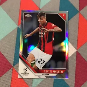 #131 Daniel Maldini - AC Milan Rifrattore 2021-22 Topps Chrome UEFA UCL - Foto 1 di 1