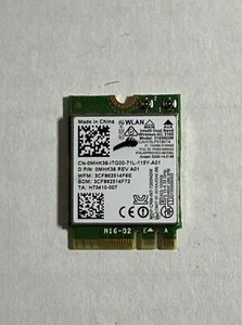 GENUINE DELL WIRELESS WIFI BLUETOOTH CARD 3165NGW M.2 MHK36 0MHK36 - Photo 1/2