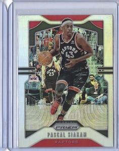 2019-20 Panini Prizm Prizms Silver Holo #156 Pascal Siakam RAPTORS