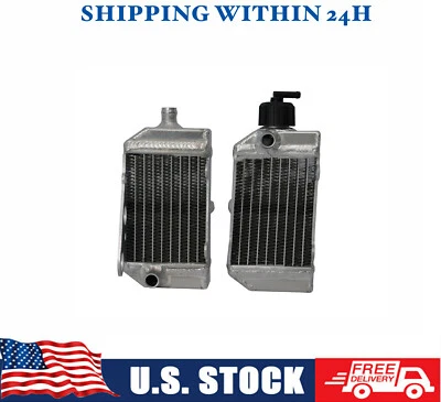 Radiador de substituição de alumínio ajuste 2012 2013 2014 2015 2016 2017 2018 2019 KTM 50 - Imagem 1 de 4