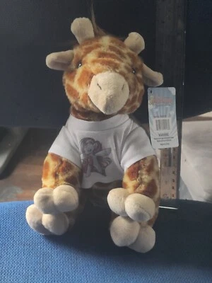 Vintage/retro 2001 The Bear Factory Giraffe Plush Soft Toy 8"- new with tags  - Image 1 of 4