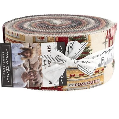 Shoppes on Main Jelly Roll by Holly Taylor for Moda Fabrics - Image 1 of 2