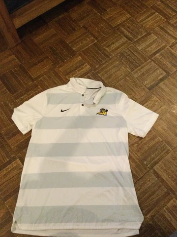 Los Angeles Rams Nike Dri Fit Polo Style Shirt, Size Large! Cover