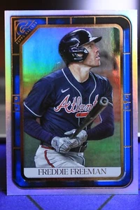 2021 Topps Gallery Freddie Freeman BLUE /75 - Picture 1 of 3