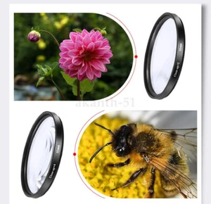 37-82MM Universal MACRO CLOSE UP Lens 4 Filter Kit Set +1+2+4+10 NEW w/ Case - Picture 1 of 20
