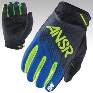Answer Racing Syncron Gloves Adult XXL Closeout MX Dirt ATV NEW Blue Green Black - Bild 1 von 1