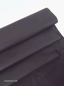 Jet Black Matte Perforated Soft Leather PF01 (Not Leaked) - Picture 1 of 3