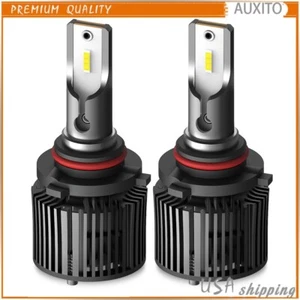AUXITO Combo 2 9005 HB3 LED Headlight Kit Bulbs High Low Beam White 80000LM - Picture 1 of 11