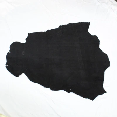 Cuero Canguro Piel 58 dm2 - Negro Premium Guante Grado Veg Bronceado Parte Trasera Foto 1 de 4