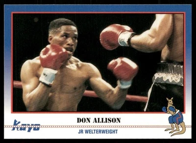 1991 KAYO BOXING DON ALLISON #206 - Image 1 of 2
