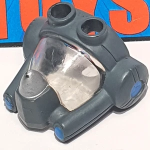 TMNT Triceraton Warrior CERATOPSIAN SKULL original 1993 black weapon accessory - Picture 1 of 18