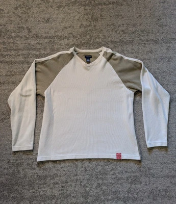 Vintage Structure Sweater 100% Cotton Men's Large, Tan & Beige - Made In USA - Image 1 of 4