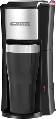 BLACK+DECKER CM618 Single Serve Coffee Maker, Black - Image 1 of 4