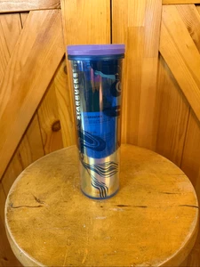 Vaso Starbucks Sirena Iridiscente Doble Cola Púrpura Lila Verde 16oz ( - Imagen 1 de 10